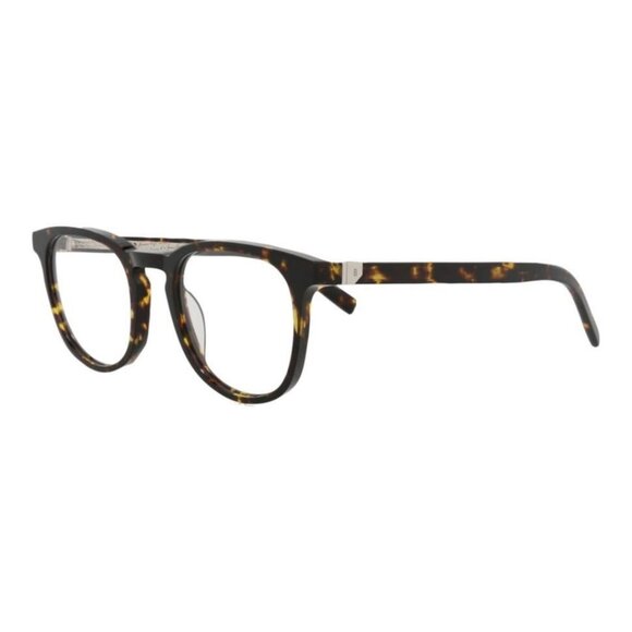 Berluti Mens Round/Oval Havana Havana Transparent Fashion Designer Eyewear